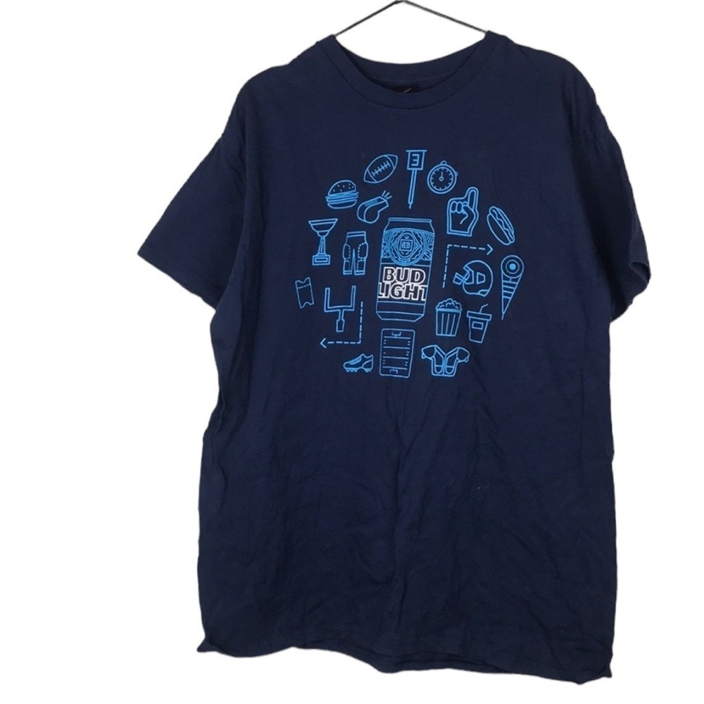 Oversized Budweiser Bud Light Tee